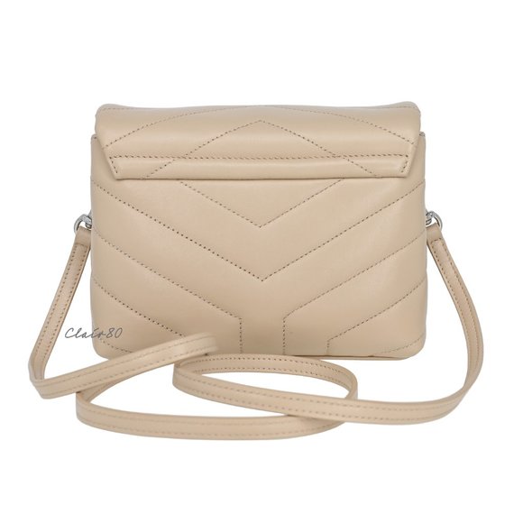 Saint Laurent Monogram Loulou Toy Matelassé Leather Cross Body Bag - Picture 4 of 10